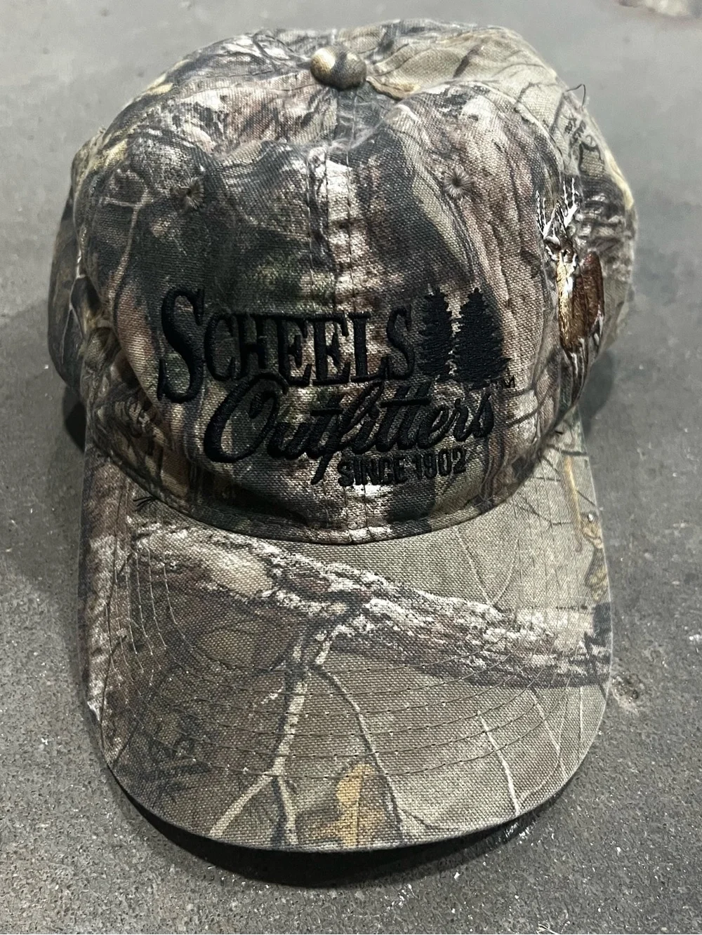 Men's Camo Baseball Cap - Multicolor